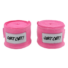 Load image into Gallery viewer, Boxing Wraps Pair Pink 180in Support Wrist Wraps for Fitness Training