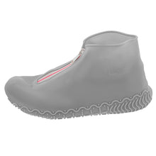 Load image into Gallery viewer, Silicone Shoe Covers, Rain Reusable Galoshes Grey Women 5.5-7 Men 5-6