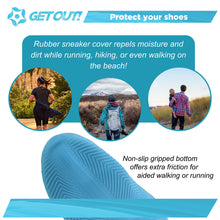 Load image into Gallery viewer, Silicone Shoe Covers - Reusable Rain Galoshes Women Shoe 4.5-9.5
