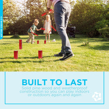 Load image into Gallery viewer, Kubb Lawn Game 21-Piece Set with Mesh Drawstring Bag