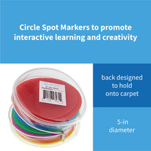 Load image into Gallery viewer, Circle Marker Sitting Dots 5” Circle Markers for Classroom, 30-Pack