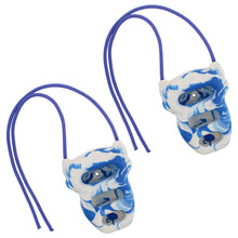 Load image into Gallery viewer, Hangboard Rock Climbing Fingerboard - 2pk Blue/White Climbing Board
