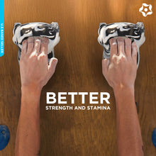 Load image into Gallery viewer, Hangboard Rock Climbing Fingerboard - 2pk Black/White Climbing Board
