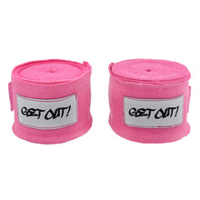 Load image into Gallery viewer, Boxing Wraps Pair Pink 180in Support Wrist Wraps for Fitness Training
