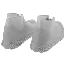 Load image into Gallery viewer, Silicone Shoe Covers, Rain Reusable Galoshes Grey Women 5.5-7 Men 5-6
