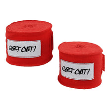 Load image into Gallery viewer, Boxing Wraps Pair Red 180in Support Wrist Wraps for Fitness Training
