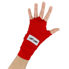Load image into Gallery viewer, Boxing Wraps Pair Red 180in Support Wrist Wraps for Fitness Training
