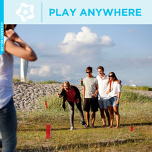 Load image into Gallery viewer, Kubb Lawn Game 21-Piece Set with Mesh Drawstring Bag
