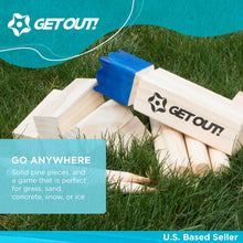 Load image into Gallery viewer, Kubb Lawn Game Set 21-Piece Viking Lawn Game
