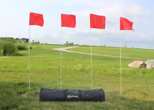 Load image into Gallery viewer, Corner Flags for Soccer Field 60” Inch 4-Pack with 40” Inch Duffel Bag
