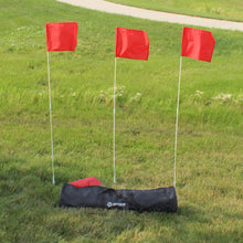 Load image into Gallery viewer, Corner Flags for Soccer Field 60” Inch 4-Pack with 40” Inch Duffel Bag
