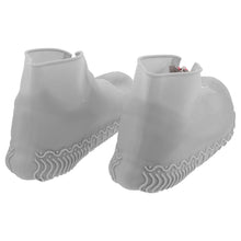 Load image into Gallery viewer, Silicone Shoe Covers, Rain Reusable Galoshes Grey Women 5.5-7 Men 5-6
