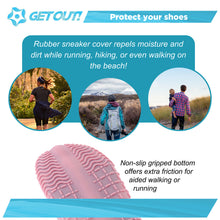 Load image into Gallery viewer, Silicone Shoe Covers, Rain Reusable Galoshes Women 7.5-11 Men 6.5-10.5

