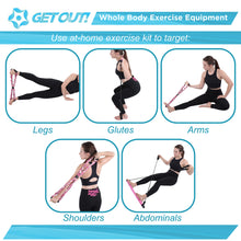Load image into Gallery viewer, Pilates Bar Kit with Resistance Band Set - Yoga Pilates Training Kit
